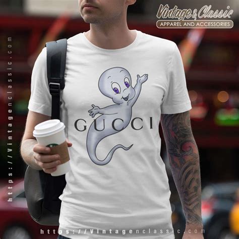 gucci ghost white t shirt|Gucci ghost collab for sale.